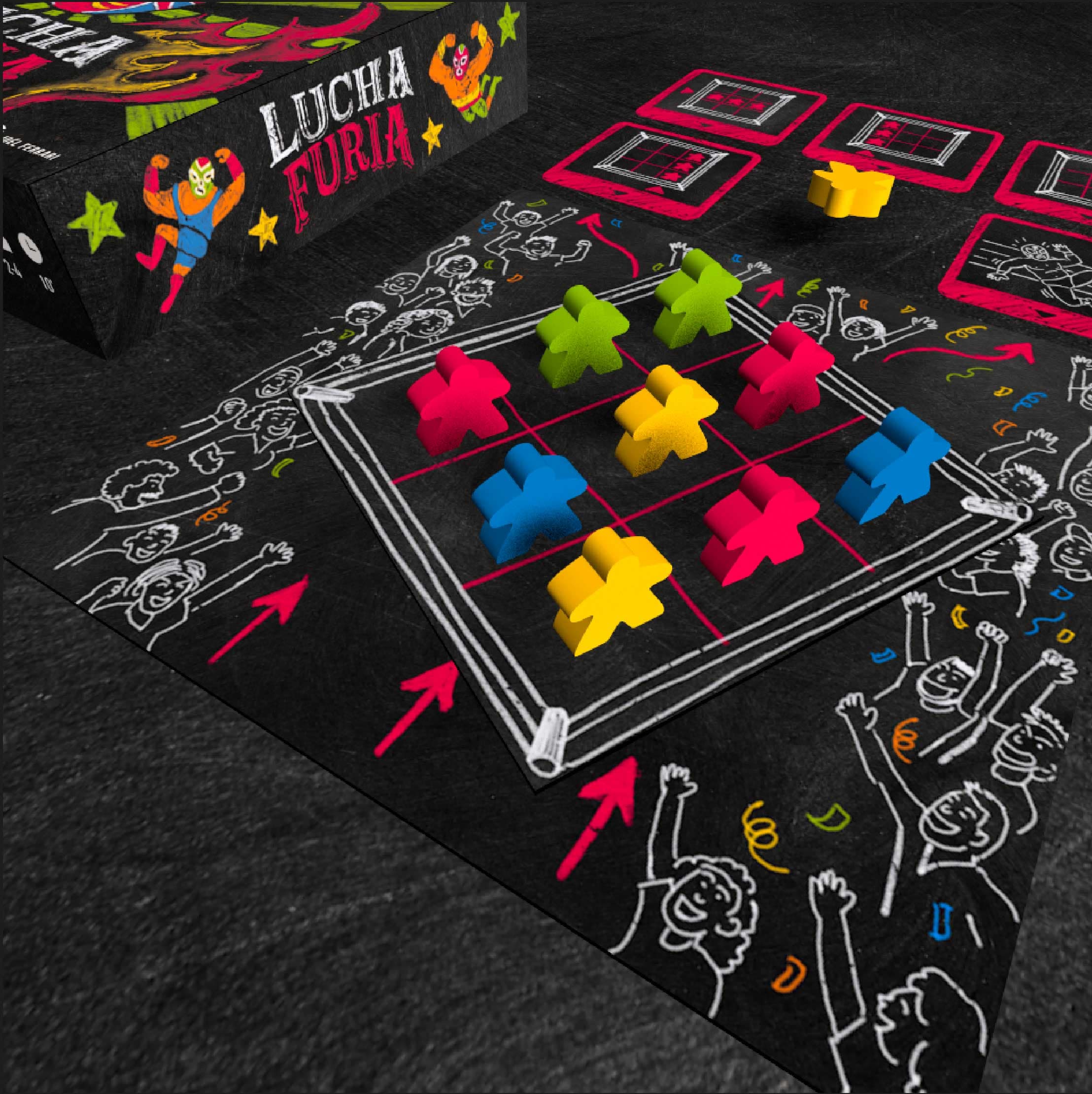 Lucha Furia — A spinning ring